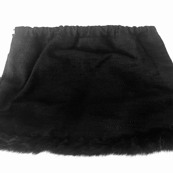 Moschino  Faux Fur Clutch Bag